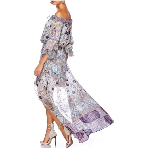 Camilla Tales of Tatiana Drop Shoulder Split Dress - Picture 5 of 16